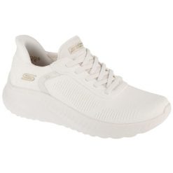 Buty sportowe Sneakersy damskie, Slip-Ins: Sport Squad Chaos - Current Muse. Szare obuwie sportowe casual damskie Skechers, z materiału, bez zapięcia. Za 505.00 zł.