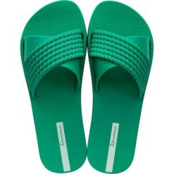 Klapki basenowe damskie Ipanema Street II Fem. Brązowe klapki damskie Ipanema, bez wzorów, z materiału, bez obcasa, bez zapięcia. Za 79.99 zł.