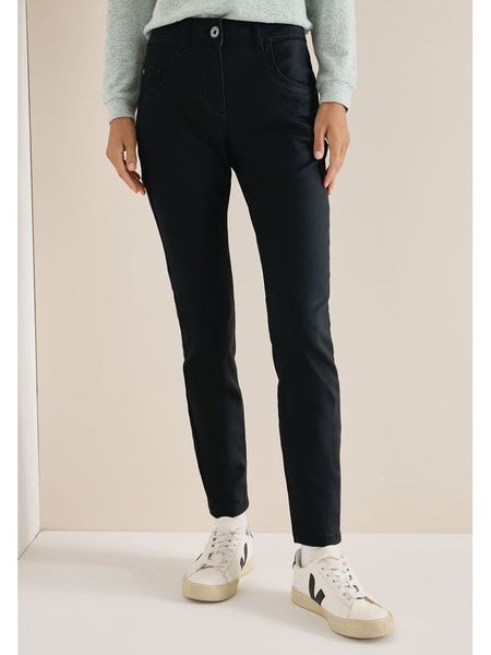 Cecil Spodnie w kolorze czarnym rozmiar: W31/L30. Czarne spodnie materiałowe damskie Cecil, bez wzorów, z materiału. Za 148.26 zł.