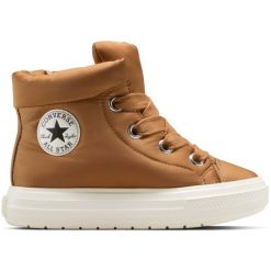 Buty Converse Chuck Taylor All Star Elements Boot. Brązowe obuwie sportowe damskie Converse, z syntetyku, bez zapięcia, na fitness i siłownię. Za 490.00 zł.