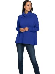 Heine Golf w kolorze niebieskim rozmiar: 46. Niebieskie golfy damskie Heine, bez wzorów, bez ramiączek. Za 60.99 zł.