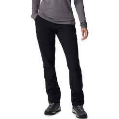 Damskie spodnie turystyczne Columbia Back Beauty Warm Softshell. Czarne spodnie sportowe damskie Columbia, na zimę, m, bez wzorów, z softshellu, narciarskie. Za 579.00 zł.