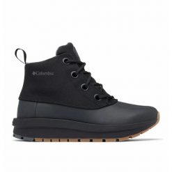 Buty Zimowe Damskie Columbia Moritza Shield. Czarne obuwie trekkingowe damskie Columbia, ze skóry, bez zapięcia. Za 468.10 zł.
