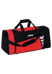 Torba sportowa Erima Six Wings. Czarne torby sportowe Erima, bez wzorów, z poliesteru. Za 125.50 zł.
