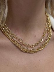 Heliophilia Pozłacany naszyjnik - dł. 40 cm rozmiar: onesize. Żółte naszyjniki damskie Heliophilia, pozłacane. Za 52.99 zł.