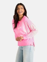 LIEBLINGSSTÜCK Bluza "Skip" w kolorze różowym rozmiar: L. Różowe bluzy damskie LIEBLINGSSTÜCK, l, bez wzorów, bez kaptura. Za 219.60 zł.