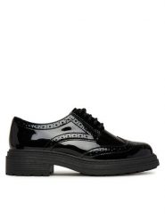 Clarks Półbuty Orinoco3 Derby 26183171 Czarny. Czarne półbuty damskie Clarks, bez wzorów, bez obcasa, bez zapięcia. Za 439.99 zł.
