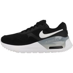 Tenisówki Nike Model Systm Kolor Czarny. Czarne obuwie sportowe damskie Nike, z materiału, bez zapięcia, tenisowe. Za 604.00 zł.