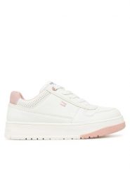 Tommy Hilfiger Sneakersy T3A9-33740-1355A Biały. Białe trampki dziewczęce Tommy Hilfiger, bez wzorów, ze skóry, bez zapięcia. Za 229.99 zł.