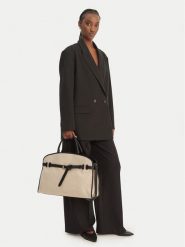 Coccinelle Torebka ULE Coccinellesabine E1 ULE 18 01 01 Beżowy. Brązowe torebki klasyczne damskie Coccinelle, z materiału, bez dodatków. Za 2,049.00 zł.