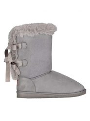 Geographical Norway Kozaki zimowe "Omarie" w kolorze szarym rozmiar: 39. Szare kozaki damskie Geographical Norway, na zimę, z futra, bez obcasa, bez zapięcia. Za 86.99 zł.