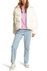 Kurtka zimowa damska Billabong Winter Paradise. Białe kurtki damskie Billabong, na jesień, l, bez wzorów, z materiału, bez kaptura. Za 300.49 zł.