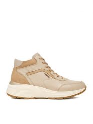 Remonte Sneakersy CEO-D6683-60 Beżowy. Brązowe obuwie sportowe damskie Remonte, ze skóry, bez zapięcia. Za 369.99 zł.