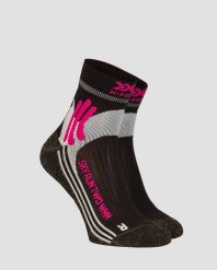 Skarpety biegowe damskie X-Socks Sky Run Two 4.0. Białe skarpetki damskie X Socks, bez wzorów. Za 75.00 zł.