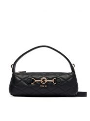Guess Torebka Frances Mini HWQG22 41720 Czarny. Czarne torebki klasyczne damskie Guess, ze skóry, bez dodatków. Za 494.99 zł.