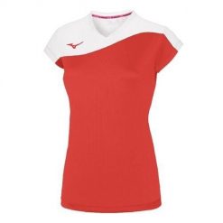 Koszulka do siatkówki damska Mizuno femme Team Authentic MYOU NS. Białe koszulki damskie Mizuno, m, bez wzorów, bez kołnierzyka, bez ramiączek. Za 139.00 zł.