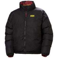 Damska odwracalna kurtka puchowa Helly Hansen Yu 23. Fioletowe kurtki damskie Helly Hansen, bez wzorów, z puchu, bez kaptura. W wyprzedaży za 525.10 zł.