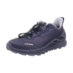Buty trekkingowe damskie Lowa Merger Low Gtx. Szare obuwie trekkingowe damskie Lowa, z materiału, bez zapięcia. Za 369.00 zł.