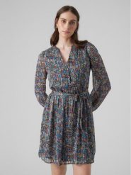 Vero Moda Sukienka codzienna Abby 10291789 Kolorowy Regular Fit. Sukienki damskie Vero Moda, bez wzorów, z syntetyku, bez ramiączek. Za 99.99 zł.
