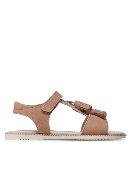 Lasocki Young Sandały CI12-3027-04 Beżowy. Brązowe sandały dziewczęce Lasocki Young, ze skóry, bez obcasa, bez zapięcia. Za 139.99 zł.