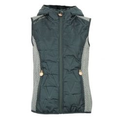 Damska kurtka bez rękawów z kapturem Peak Mountain Antilope. Zielone kurtki damskie Peak Mountain, bez wzorów, z kapturem. Za 228.20 zł.