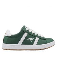 Kangaroos Sneakersy "K-CA Miles FL" w kolorze zielono-białym rozmiar: 39. Białe obuwie sportowe damskie KangaROOS, bez zapięcia. Za 100.28 zł.