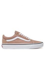 Vans Tenisówki Old Skool VN000D6WE2V1 Beżowy. Brązowe obuwie sportowe damskie Vans, bez wzorów, ze skóry, bez zapięcia. Za 229.99 zł.