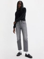 Levi's Dżinsy "501" - Regular fit - w kolorze szarym rozmiar: W32/L28. Szare jeansy damskie Levi's, z podwyższonym stanem. Za 202.03 zł.