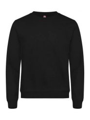 Clique Basic Roundneck unisex bluza z okrągłym dekoltem, odporny na piling –. Czarne bluzy damskie CLIQUE, xs, bez wzorów, z bawełny, bez kaptura. Za 155.70 zł.