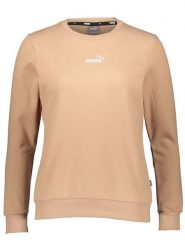 Puma Bluza "ESS+" w kolorze beżowym rozmiar: XL. Brązowe bluzy damskie Puma, xl, bez wzorów, bez kaptura. Za 109.78 zł.
