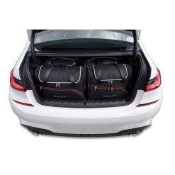 Torby Do Bagażnika Bmw 3 Limousine Phev 2019+ 4Szt Kjust. Czarne torby podróżne KJUST, bez wzorów. Za 1,231.00 zł.