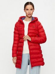 Invicta Płaszcz zimowy 4432543/D Czerwony Regular Fit. Czerwone kurtki damskie Invicta, na zimę, s, bez wzorów, z syntetyku, bez kaptura. Za 1,709.00 zł.