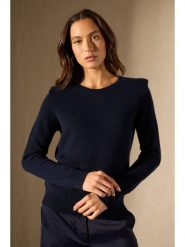 Perfect Cashmere Kaszmirowy sweter "Devezas" w kolorze granatowym rozmiar: M. Niebieskie swetry klasyczne damskie Perfect Cashmere, m, z kaszmiru, bez kołnierzyka. Za 591.60 zł.