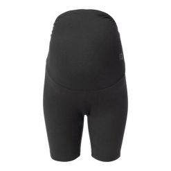 Szorty damskie IQ Intelligence Quality Acaria II. Czarne spodenki sportowe damskie IQ, l, z aplikacjami, z elastanu, na fitness i siłownię. Za 129.05 zł.