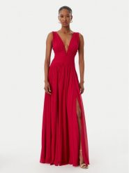 Marciano Guess Sukienka wieczorowa G6GK14 W2374 Różowy ciemny Regular Fit. Czerwone sukienki damskie Marciano Guess, z aplikacjami, z wiskozy, wizytowe, bez ramiączek. Za 1,649.00 zł.