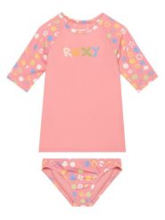 Roxy Komplet t-shirt i kąpielówki Roxy Dot ERLWR03328 Różowy. Czerwone koszulki i t-shirty dziewczęce Roxy, bez wzorów, z syntetyku, bez kołnierzyka, bez ramiączek. Za 179.99 zł.