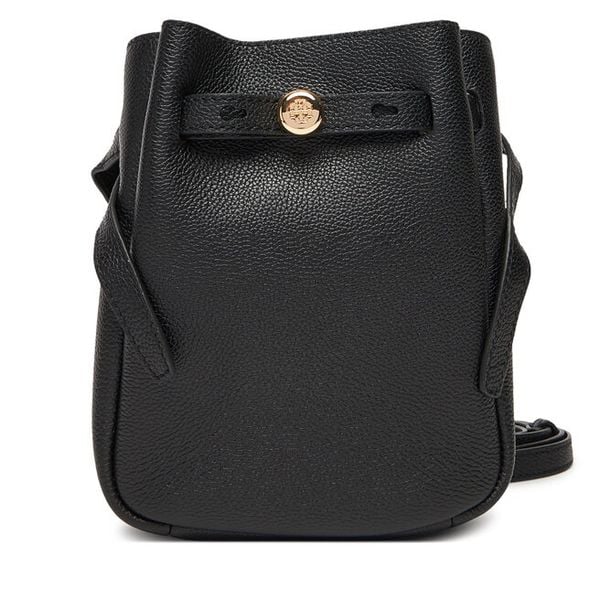 Torebka Tory Burch. Czarne listonoszki damskie Tory Burch, bez wzorów, bez dodatków. Za 1,109.00 zł.