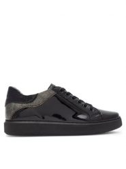 Sergio Bardi Sneakersy WI16-A1005-02SB Czarny. Czarne obuwie sportowe damskie Sergio Bardi, z lakierowanej skóry, bez zapięcia. Za 269.99 zł.
