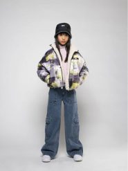 DKNY Jeansy D34B04 D Niebieski Regular Fit. Niebieskie jeansy dziewczęce DKNY, bez wzorów, z bawełny. Za 349.99 zł.