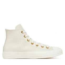 Trampki Converse. Brązowe trampki damskie Converse, bez wzorów, bez zapięcia. Za 259.99 zł.
