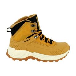 Buty trekkingowe Élémenterre Boulder. Brązowe obuwie trekkingowe damskie Elementerre, z gumy, bez zapięcia. Za 377.00 zł.