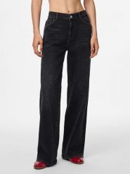 Pieces Dżinsy - Wide leg - w kolorze czarnym rozmiar: W28/L30. Czarne jeansy damskie Pieces. Za 119.95 zł.