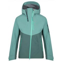 Damska kurtka outdooroowa Kilpi METRIX-W. Zielone kurtki damskie Kilpi, xs, bez wzorów, bez kaptura. Za 680.25 zł.
