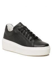 Lasocki Sneakersy WB-BILIA-01 Czarny. Czarne obuwie sportowe damskie Lasocki, ze skóry, bez zapięcia. W wyprzedaży za 159.99 zł.