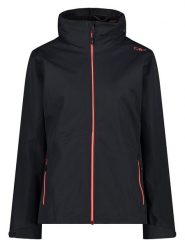 Cmp Kurtka funkcyjna 3w1 w kolorze czarno-bordowym rozmiar: 38. Czarne kurtki sportowe damskie CMP, bez wzorów, z materiału, bez kaptura. Za 191.42 zł.