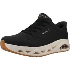 Buty SKECHERS UNO GLIDE STEP GLIDE ON AIR Czarny. Czarne obuwie trekkingowe damskie Skechers, z syntetyku, bez zapięcia. Za 452.99 zł.