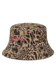 Juicy Couture Kapelusz Bot Bucket JCAWH125711 Brązowy. Brązowe kapelusze damskie Juicy Couture, bez wzorów, z bawełny. Za 99.99 zł.