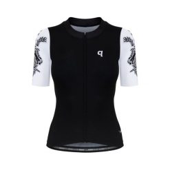 Koszulka rowerowa damska Quest Tattoo. Białe koszulki damskie Quest, l, bez wzorów, bez kołnierzyka, bez ramiączek. W wyprzedaży za 249.99 zł.