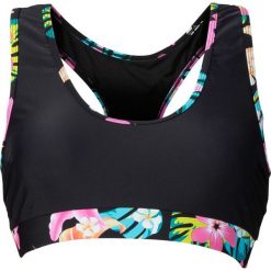 Biustonosz bikini bonprix czarny z nadrukiem. Czarne bikini bonprix, z nadrukiem. Za 79.99 zł.
