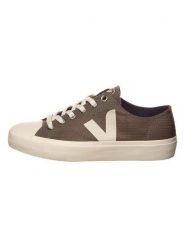 Veja Sneakersy "Wata II Low" w kolorze kremowo-oliwkowym rozmiar: 41. Brązowe obuwie sportowe damskie Veja, bez zapięcia. Za 426.06 zł.